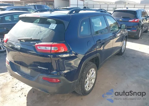 2015 Jeep Cherokee Sport from USA, damaged, VIN 1C4PJLAB7FW761031